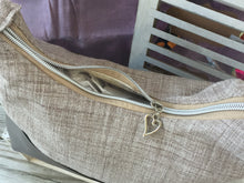 Load image into Gallery viewer, Taupe Shimmer Handbag
